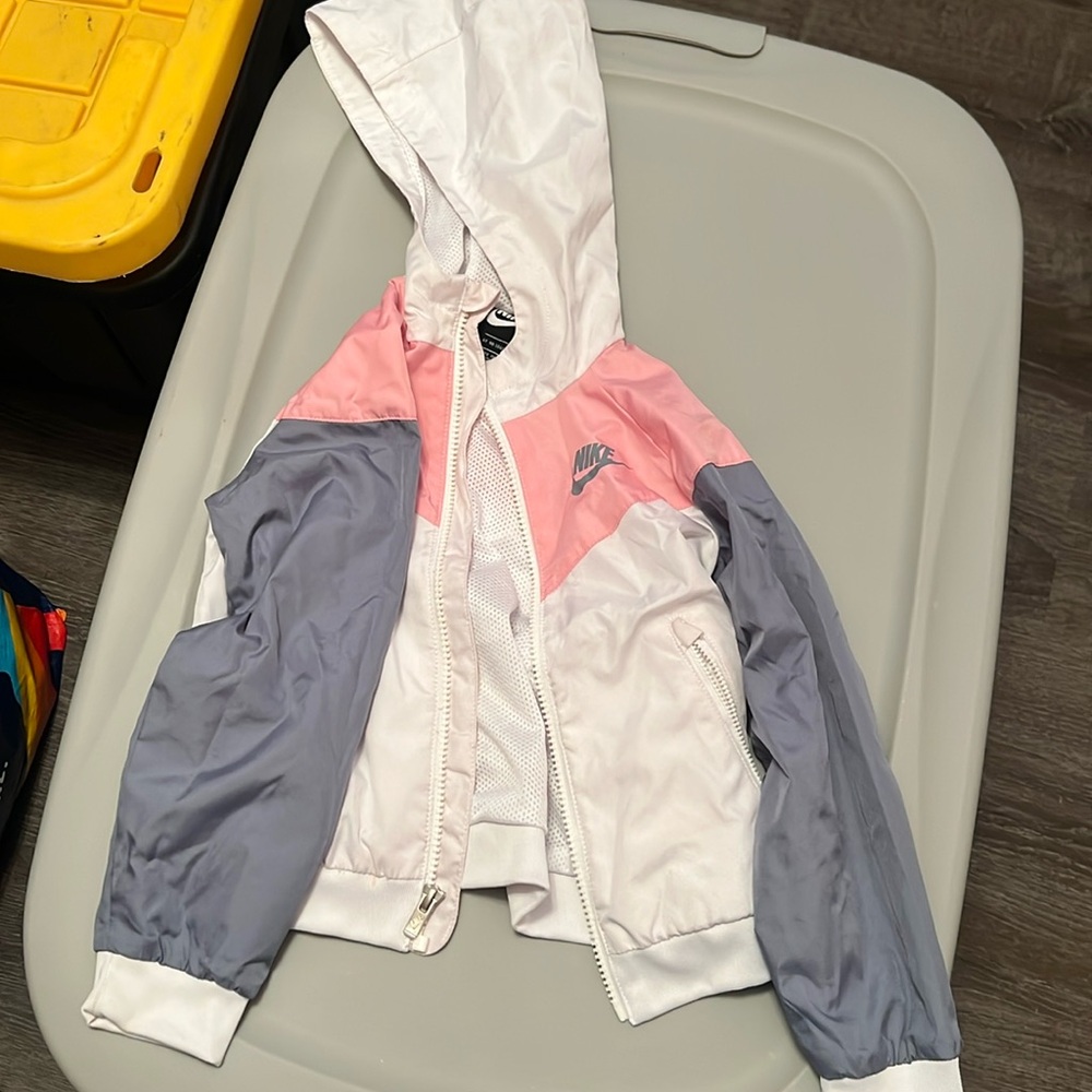 Girls Nike windbreaker jacket